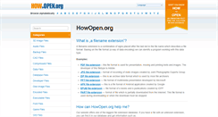 Desktop Screenshot of howopen.org