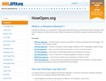 Tablet Screenshot of howopen.org